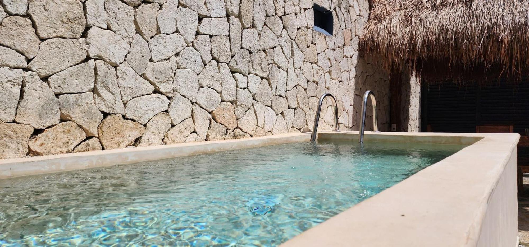 Ferienwohnung Kin Tulum House Downtown Exterior foto