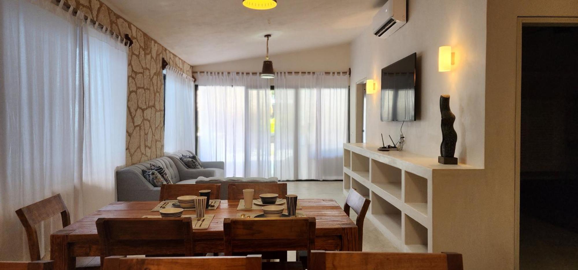 Ferienwohnung Kin Tulum House Downtown Exterior foto